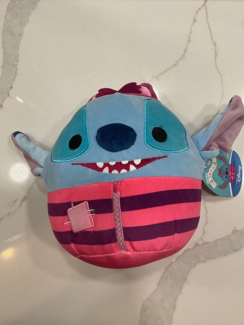 NWT Disney Squishmallow Stitch as the Cheshire Cat Alice in Wonderland 8" Plush
